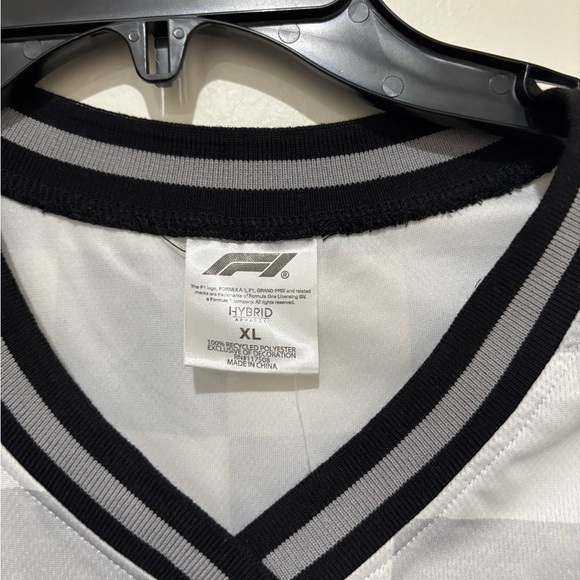 Formula 1 Gray Checkered Women’s Shirt - Picture 3 of 6